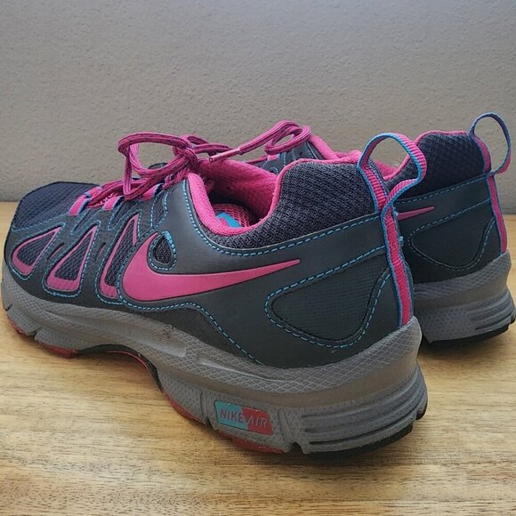 Nike Air Alvord 10 Black Fireberry Anthracite Trail Hiking Shoes Womens 10 EUC - Picture 4 of 11